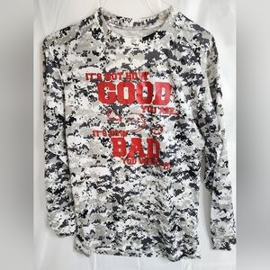 Men's BADGER Digital Camo Long Sleeve Size Medium
